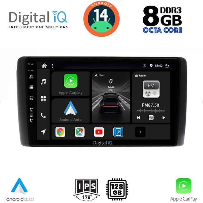DIGITAL IQ BXF 7472_CPAA (9inc) MULTIMEDIA TABLET for NISSAN LEAF mod. 2009-2017