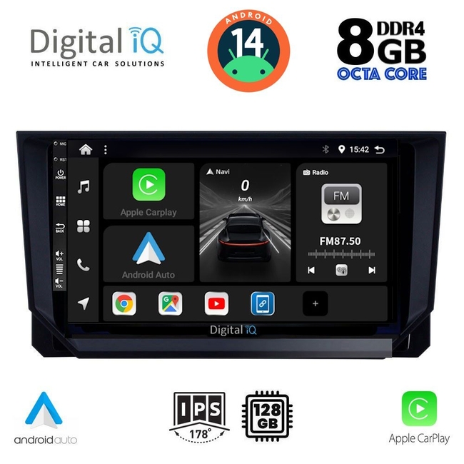 DIGITAL IQ BXF 7573_CPAA (9inc) MULTIMEDIA TABLET for SEAT ARONA - IBIZA mod. 2018&gt;