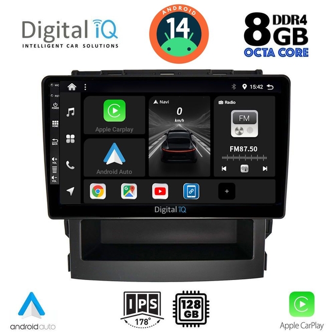 DIGITAL IQ BXF 7664_CPAA (9inc) MULTIMEDIA TABLET for SUBARU FORESTER - IMPREZA mod. 2019&gt;