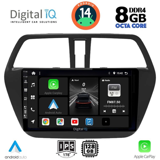 DIGITAL IQ BXF 7689_CPAA (9inc) MULTIMEDIA TABLET for SUZUKI Sx4 SCROSS mod. 2014&gt;