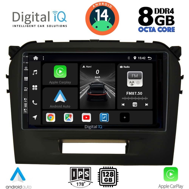 DIGITAL IQ BXF 7697_CPAA (9inc) MULTIMEDIA TABLET for SUZUKI VITARA mod. 2016-2022
