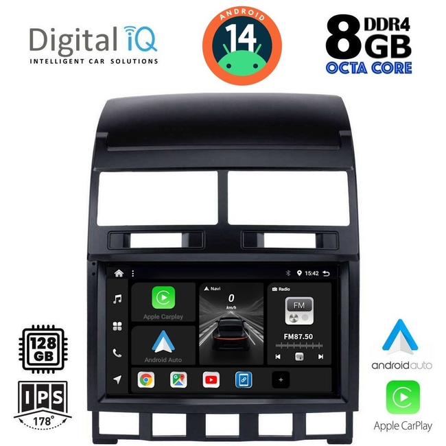 DIGITAL IQ BXF 7765_CPAA (9inc) MULTIMEDIA TABLET for VW TOUAREG mod. 2003-2011