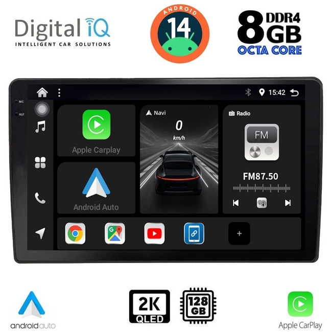 DIGITAL IQ BXF 8005_CPAA (10inc) MULTIMEDIA TABLET for AUDI A4 mod. 2008-2015