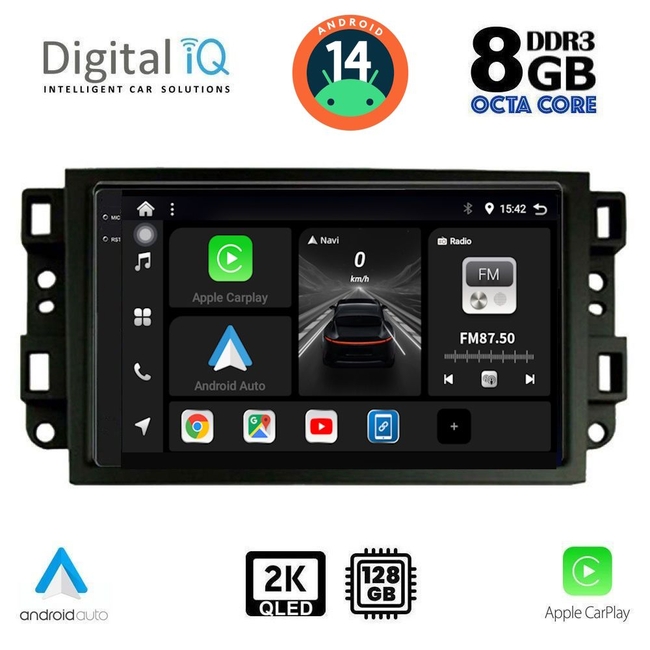 DIGITAL IQ BXF 8070_CPAA (10inc) MULTIMEDIA TABLET for CHEVROLET ALL mod. 2004-2011