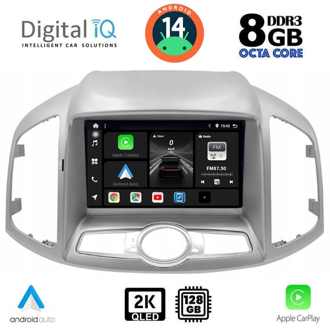 DIGITAL IQ BXF 8071_CPAA (9inc) MULTIMEDIA for CHEVROLET CAPTIVA mod. 2012&gt;