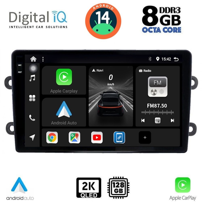 DIGITAL IQ BXF 8102_CPAA (9inc) MULTIMEDIA TABLET for DACIA DUSTER mod. 2012-2019