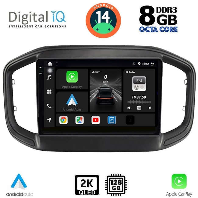 DIGITAL IQ BXF 8147_CPAA (9inc) MULTIMEDIA TABLET for FIAT STRADA mod. 2020&gt;