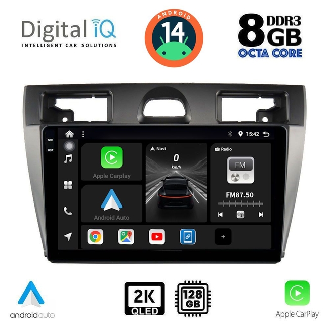 DIGITAL IQ BXF 11153_CPAA (9inc) MULTIMEDIA TABLET for FORD FIESTA mod. 2005-2008