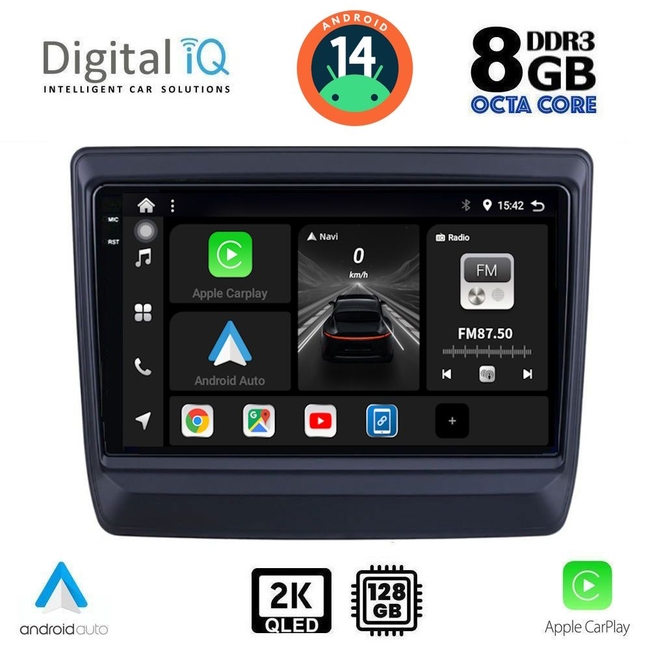 DIGITAL IQ BXF 11256_CPAA (9inc) MULTIMEDIA TABLET for ISUZU DMAX mod. 2020&gt;