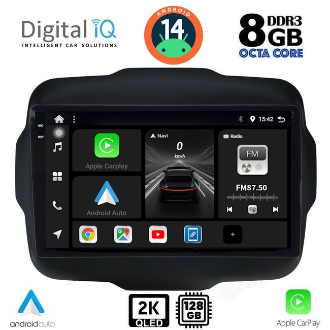 DIGITAL IQ BXF 11290_CPAA (9inc) MULTIMEDIA TABLET for JEEP RENEGADE  mod. 2014&gt;