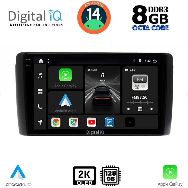 DIGITAL IQ BXF 8472_CPAA (9inc) MULTIMEDIA TABLET for NISSAN LEAF mod. 2009-2017