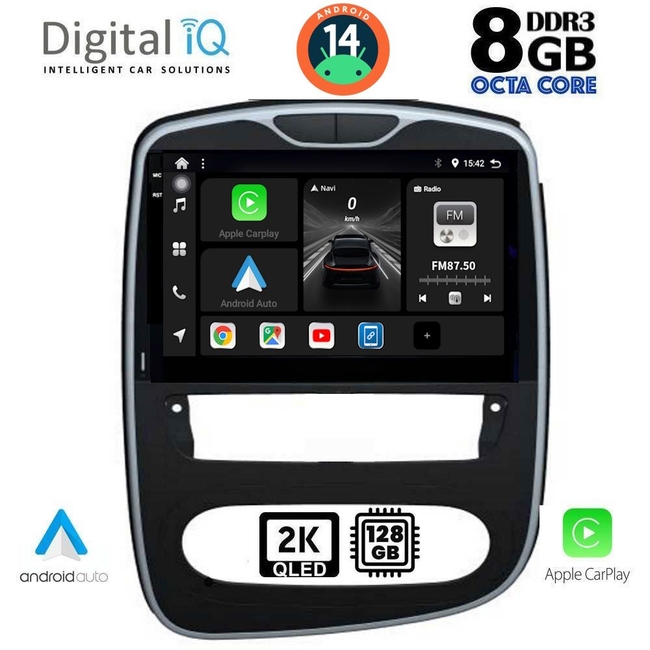 DIGITAL IQ BXF 11545_CPAA (10inc) MULTIMEDIA TABLET for RENAULT CLIO mod. 2016-2019