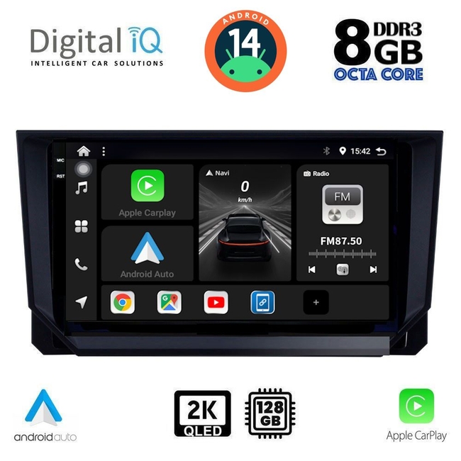 DIGITAL IQ BXF 8573_CPAA (9inc) MULTIMEDIA TABLET for SEAT ARONA - IBIZA mod. 2018&gt;