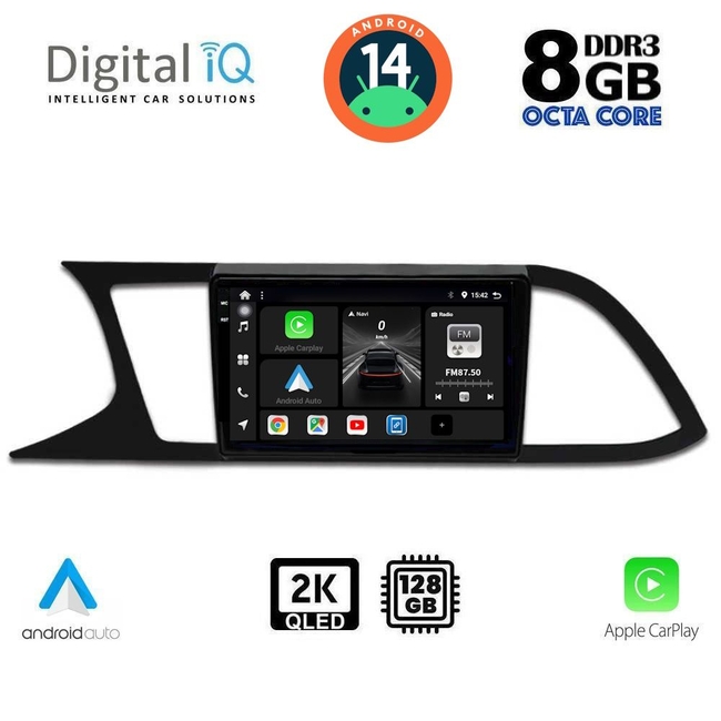 DIGITAL IQ BXF 8575_CPAA (9inc) MULTIMEDIA TABLET for SEAT LEON mod. 2012-2021