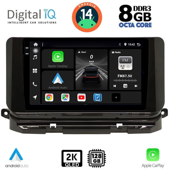 DIGITAL IQ BXF 8598_CPAA (10inc) MULTIMEDIA TABLET for SKODA OCTAVIA 8 mod. 2021&gt;