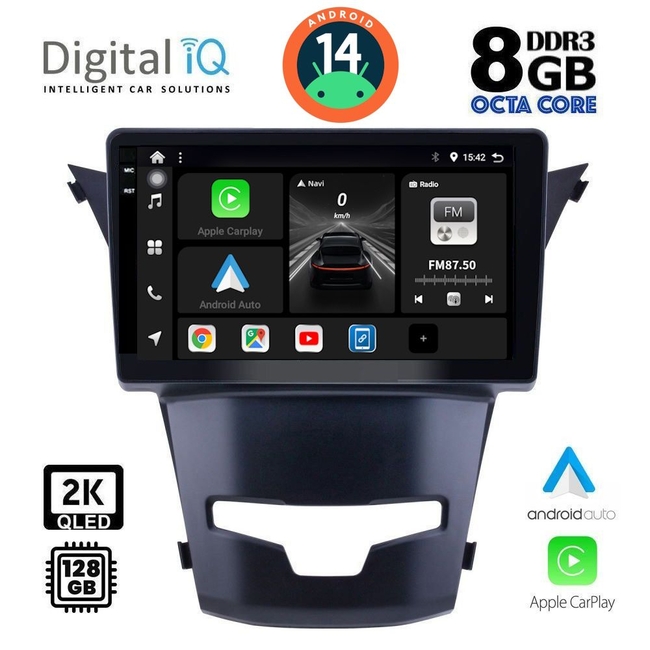 DIGITAL IQ BXF 8653_CPAA (9inc) MULTIMEDIA TABLET SSANGYANG KORANDO mod. 2014&gt;
