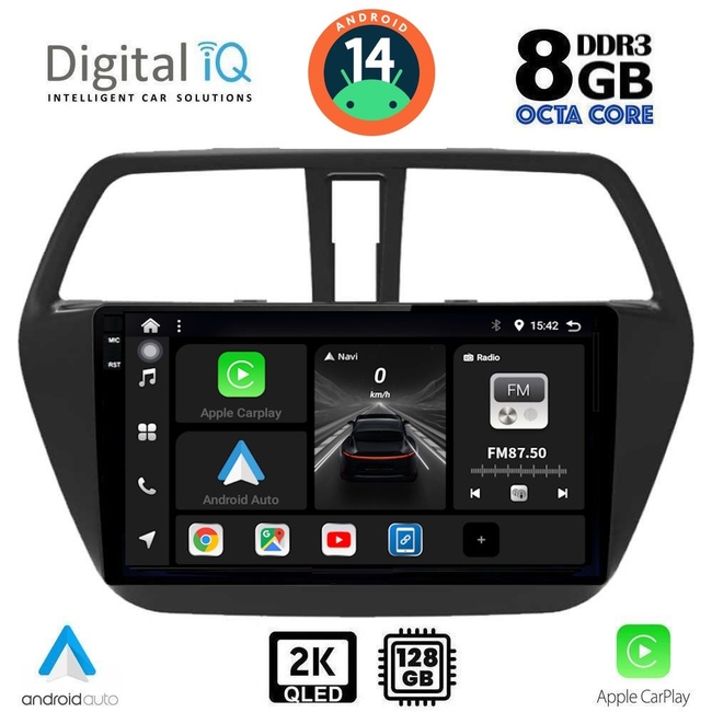 DIGITAL IQ BXF 8689_CPAA (9inc) MULTIMEDIA TABLET for SUZUKI Sx4 SCROSS mod. 2014&gt;