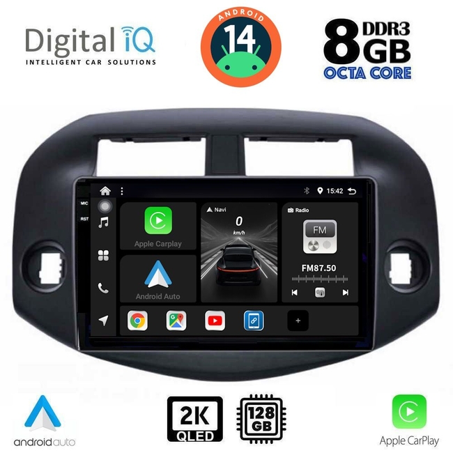 DIGITAL IQ BXF 8732_CPAA (10inc) MULTIMEDIA TABLET for TOYOTA RAV 4 mod. 2006-2012