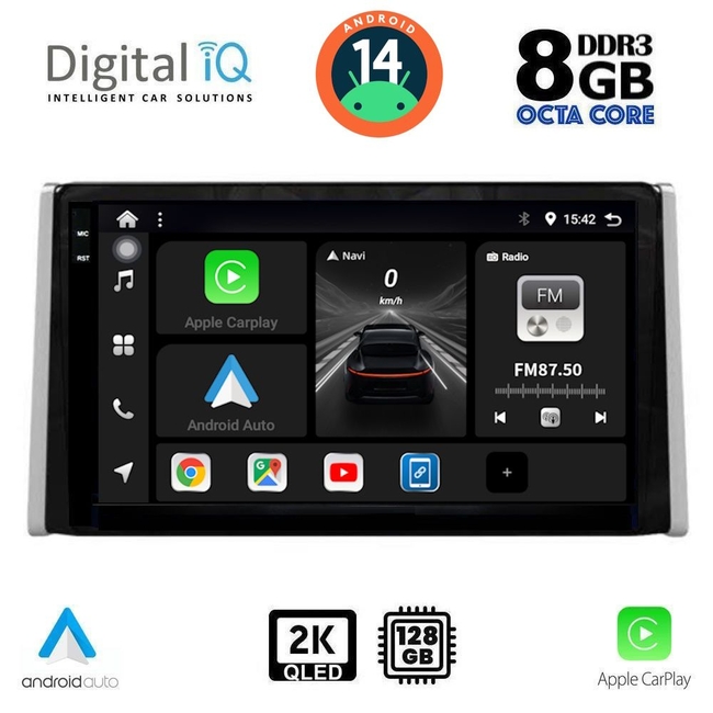 DIGITAL IQ BXF 8734_CPAA (10inc) MULTIMEDIA TABLET for TOYOTA RAV 4 mod. 2019&gt;
