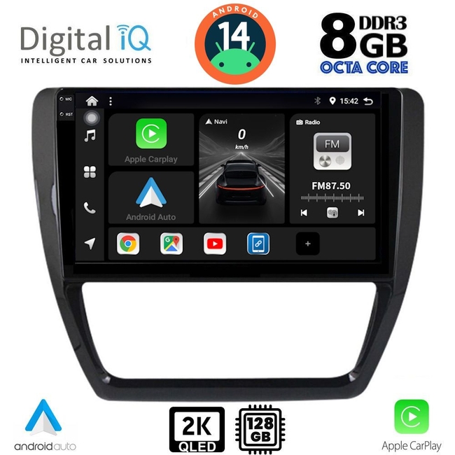 DIGITAL IQ BXF 11741_CPAA (10inc) MULTIMEDIA TABLET for VW JETTA mod. 2010-2016
