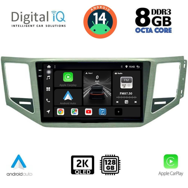 DIGITAL IQ BXF 11745_CPAA (10inc) MULTIMEDIA TABLET for VW GOLF SPORTSVAN mod. 2014&gt;