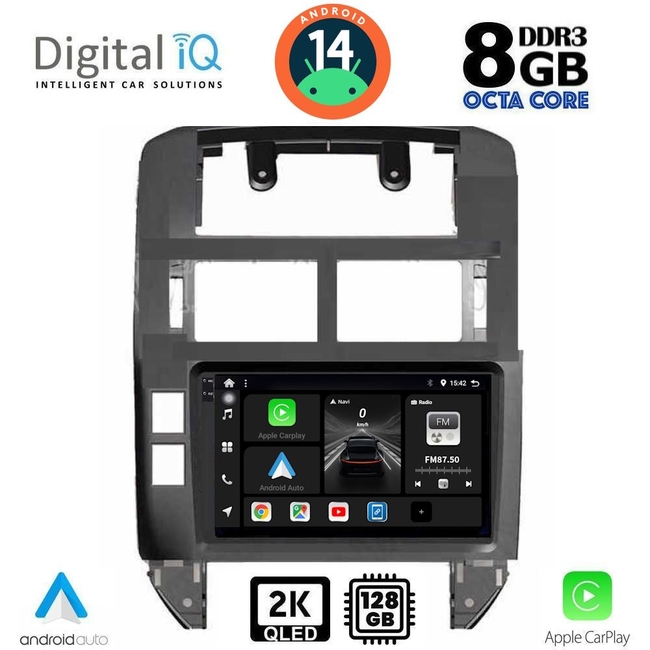 DIGITAL IQ BXF 11755_CPAA (9inc) MULTIMEDIA TABLET for VW POLO mod. 2002-2009