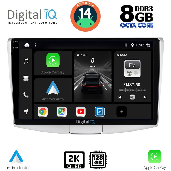DIGITAL IQ BXF 8764_CPAA (10inc) MULTIMEDIA TABLET for VW PASSAT mod. 2010-2015