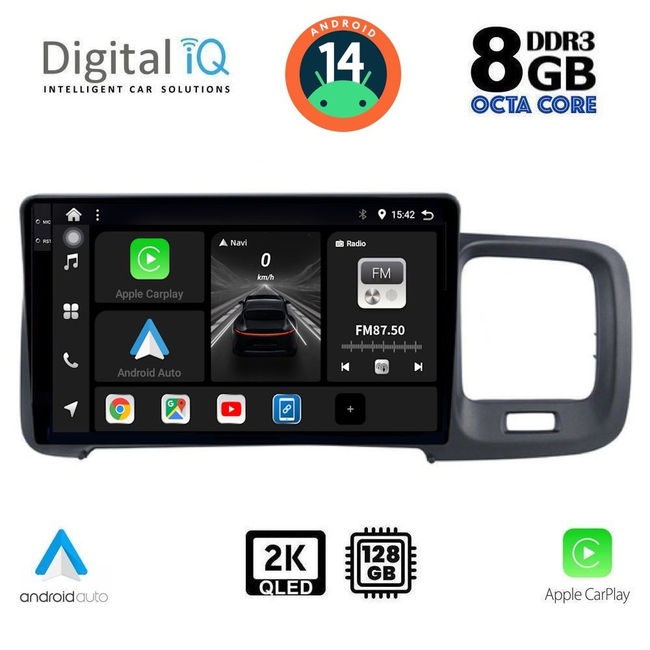 DIGITAL IQ BXF 8785_CPAA (9inc) MULTIMEDIA TABLET for VOLVO S60 mod. 2010-2018