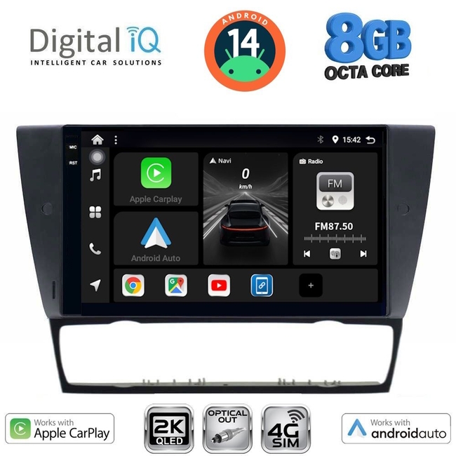 DIGITAL IQ BXK 20043_CPAA (9inc) MULTIMEDIA TABLET for BMW E90-E91-E92-E93
