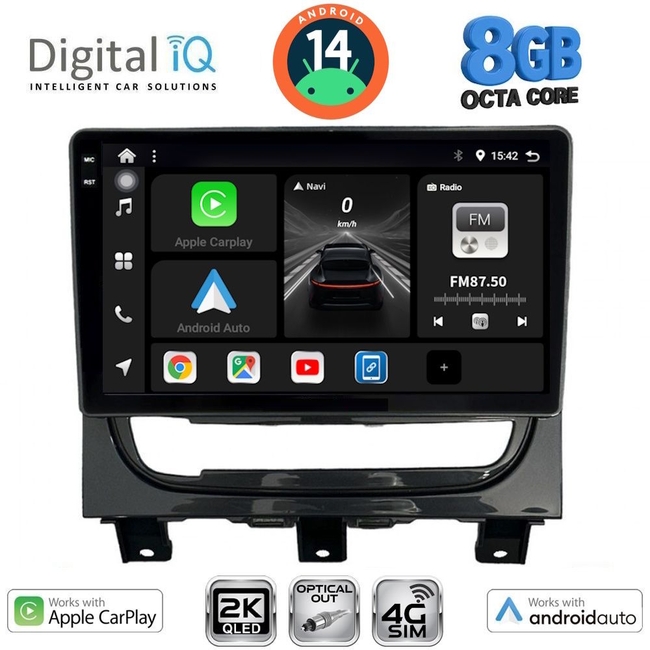 DIGITAL IQ BXK 20146_CPAA (9inc) MULTIMEDIA TABLET for FIAT STRADA mod. 2012-2020
