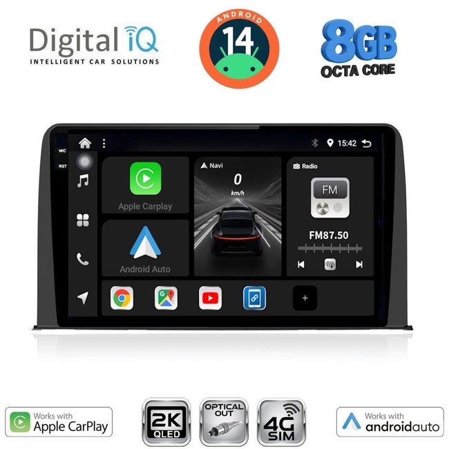 DIGITAL IQ BXK 20199_CPAA (10inc) MULTIMEDIA TABLET for HONDA CRV mod. 2017>