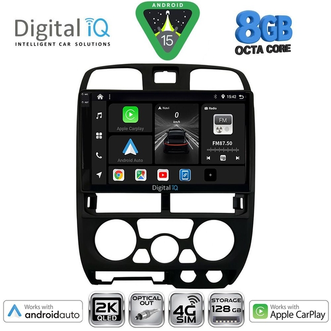 DIGITAL IQ BXK 20253BL_CPAA (9inc) MULTIMEDIA TABLET for ISUZU D-MAX mod. 2002-2008 (BLACK)