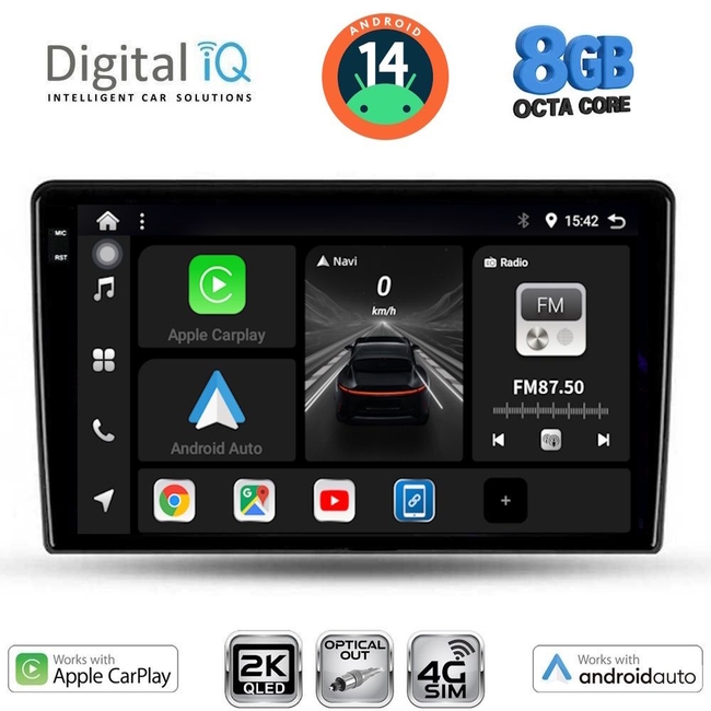 DIGITAL IQ BXK 20300_CPAA (9inc) MULTIMEDIA TABLET for KIA CEED  mod. 2006-2009
