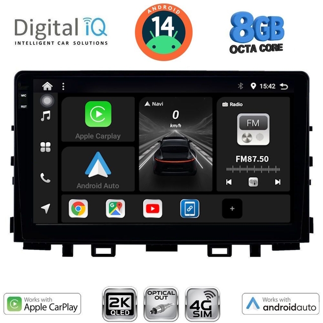 DIGITAL IQ BXK 20316_CPAA (9inc) MULTIMEDIA TABLET for KIA RIO mod. 2018> – STONIC mod. 2017>