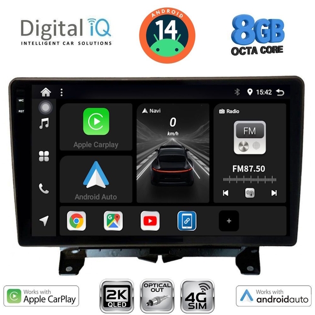 DIGITAL IQ BXK 20332_CPAA (9inc) MULTIMEDIA TABLET for LAND ROVER DISCOVERY 3 - RANGE ROVER SPORT mod. 2004-2009
