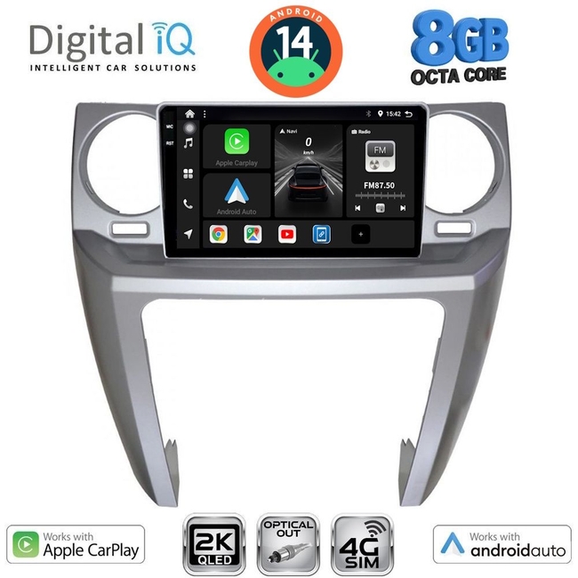 DIGITAL IQ BXK 20335_CPAA (9inc) MULTIMEDIA TABLET for LAND ROVER DISCOVERY 3 mod. 2004-2009