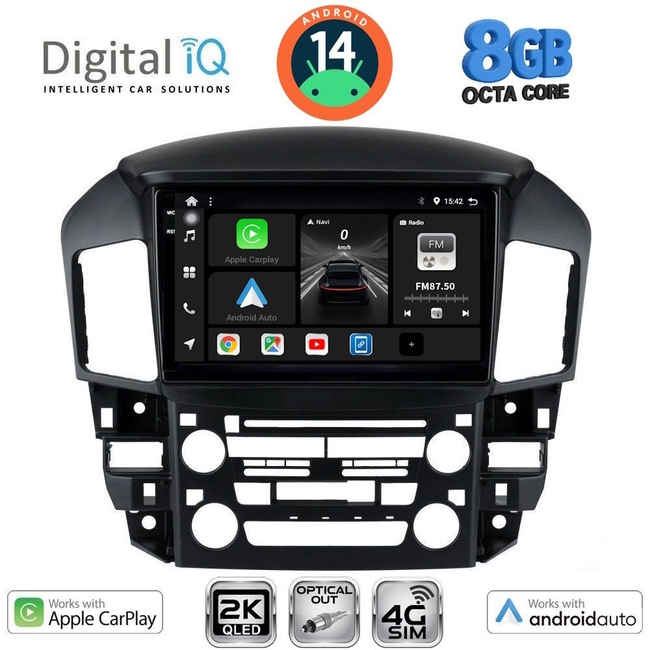 DIGITAL IQ BXK 20344_CPAA (9inc) MULTIMEDIA TABLET for LEXUS RX 300 mod. 1998-2003