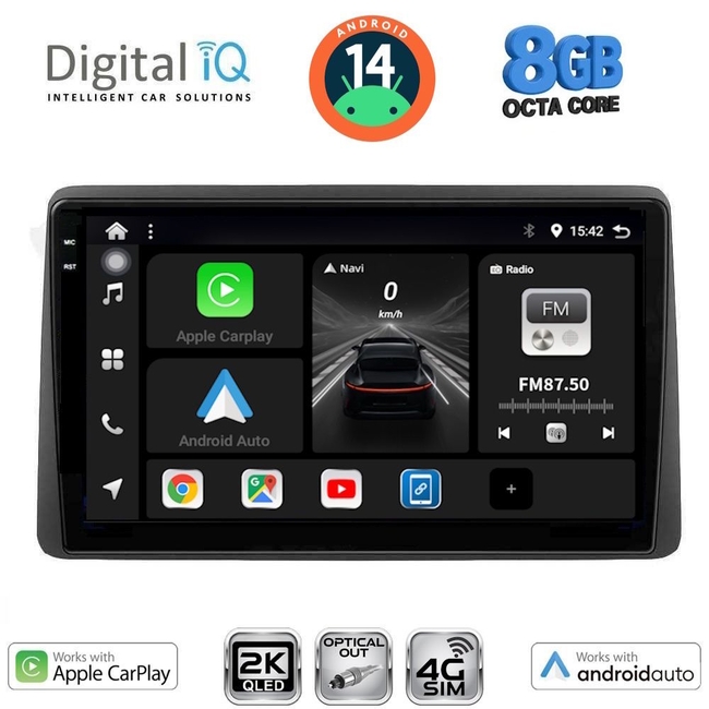 DIGITAL IQ BXK 20453_CPAA (10inc) MULTIMEDIA TABLET for NISSAN JUKE mod. 2021>