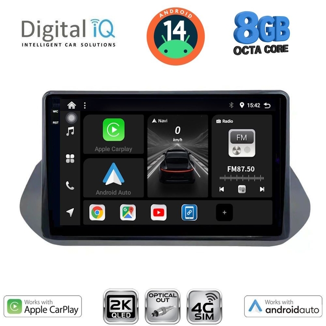 DIGITAL IQ BXK 20469_CPAA (10inc) MULTIMEDIA TABLET for NISSAN QASHQAI mod. 2021>