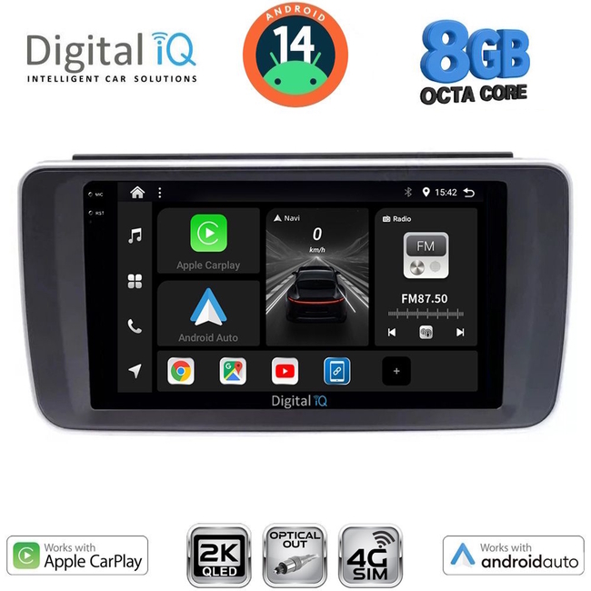 DIGITAL IQ BXK 20473_CPAA (9inc) MULTIMEDIA TABLET for NISSAN LEAF mod. 2018>