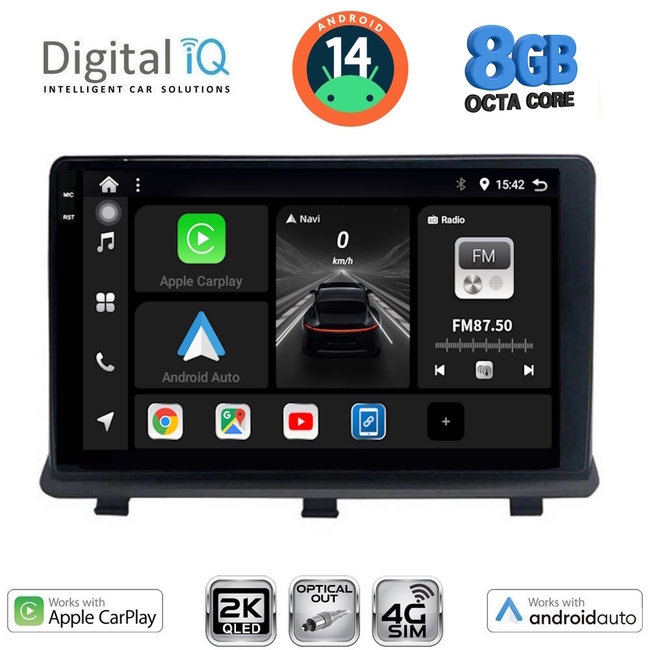 DIGITAL IQ BXK 20480_CPAA (9inc) MULTIMEDIA TABLET for OPEL ANTARA mod. 2006>