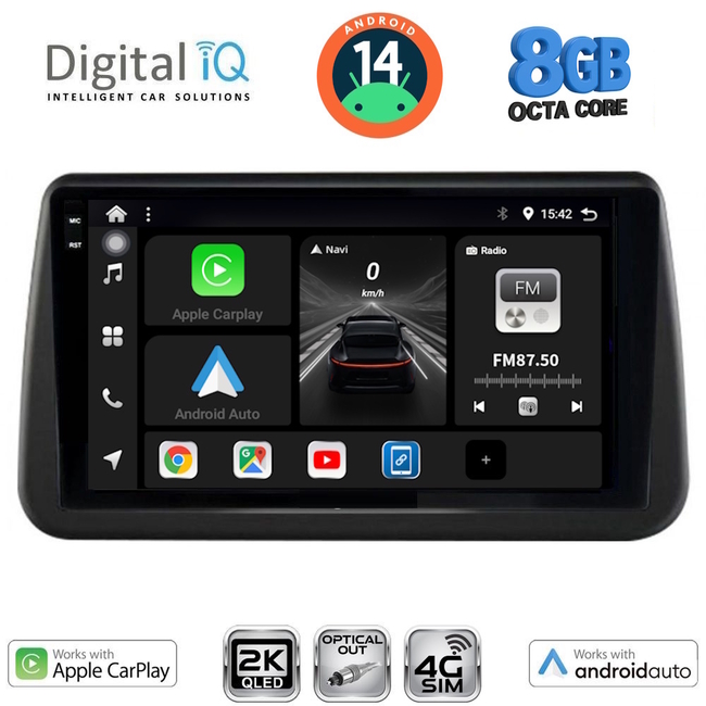 DIGITAL IQ BXK 20494_CPAA (9inc) MULTIMEDIA TABLET for OPEL MERIVA mod. 2010-2017