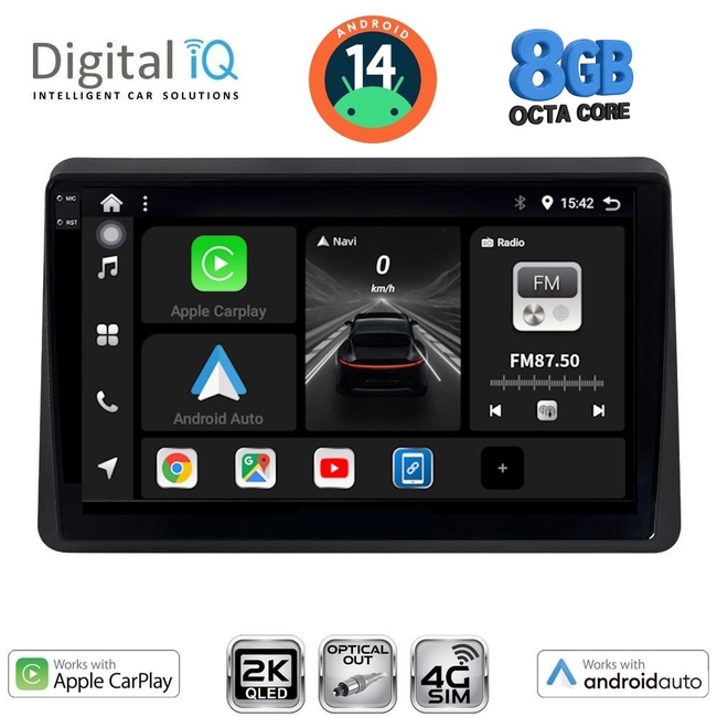 DIGITAL IQ BXK 20553_CPAA (10inc) MULTIMEDIA TABLET for NISSAN NV400 – OPEL MOVANO – RENAULT MASTER mod. 2020>