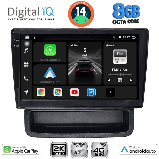 DIGITAL IQ BXK 20559_CPAA (10inc) MULTIMEDIA TABLET for OPEL VIVARO – RENAULT TRAFIC - NISSAN PRIMASTAR mod. 2004-2015