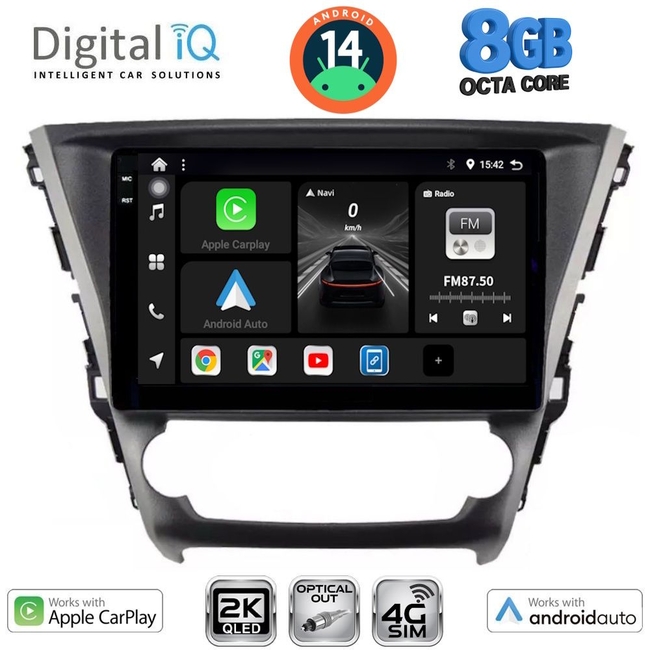 DIGITAL IQ BXK 20706_CPAA (10inc) MULTIMEDIA TABLET for TOYOTA AVENSIS mod. 2016>