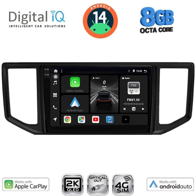 DIGITAL IQ BXK 20753_CPAA (10inc) MULTIMEDIA TABLET for VW CRAFTER mod. 2017>
