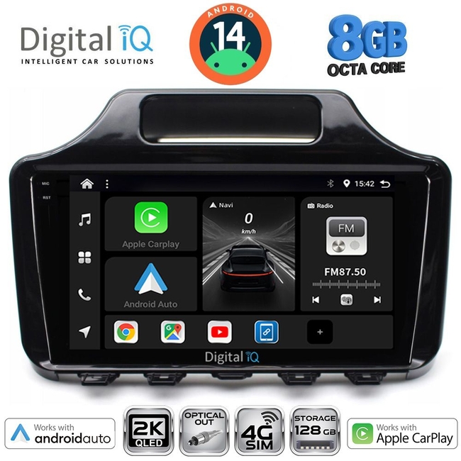 DIGITAL IQ BXK 20779_CPAA (9inc) MULTIMEDIA TABLET for TOYOTA IQ mod. 2008> with ORIG. NAVI
