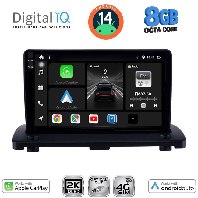 DIGITAL IQ BXK 20789_CPAA (9inc) MULTIMEDIA TABLET for VOLVO XC90 mod. 2002-2014