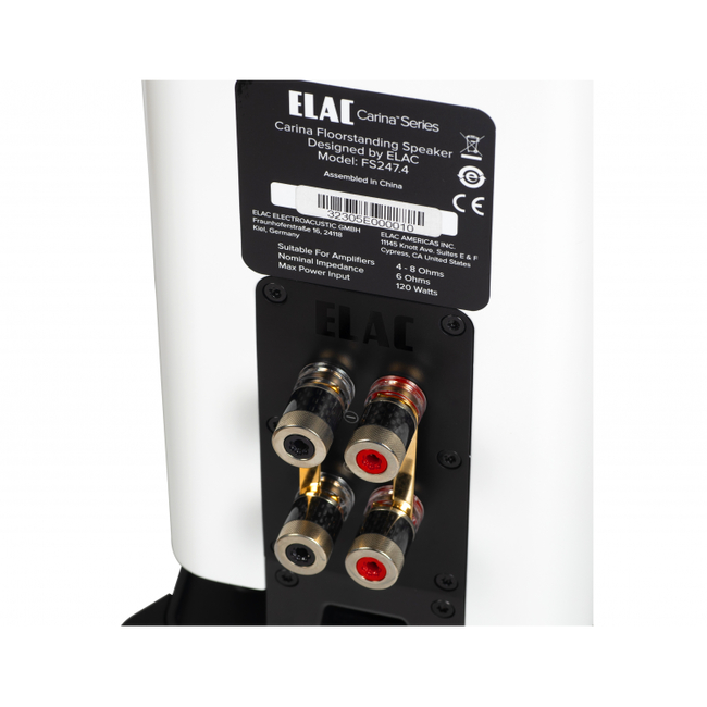 Elac Carina FS 247.4 - Satin White (Ζεύγος)