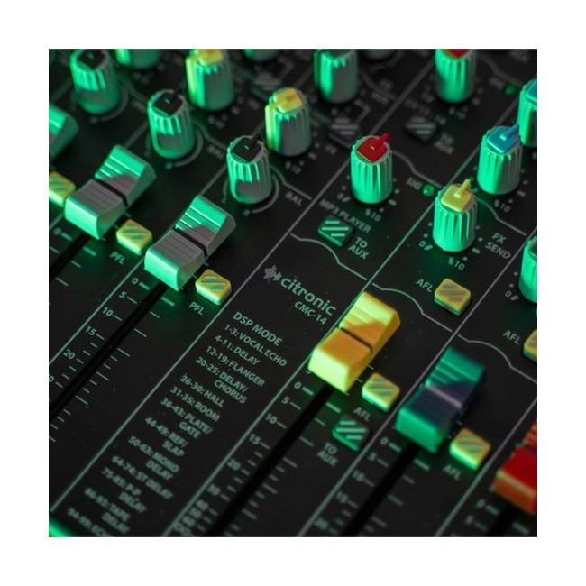 Citronic CMC-14 Κονσόλα Μίξης DSP & USB/PC/BT Player 14 input